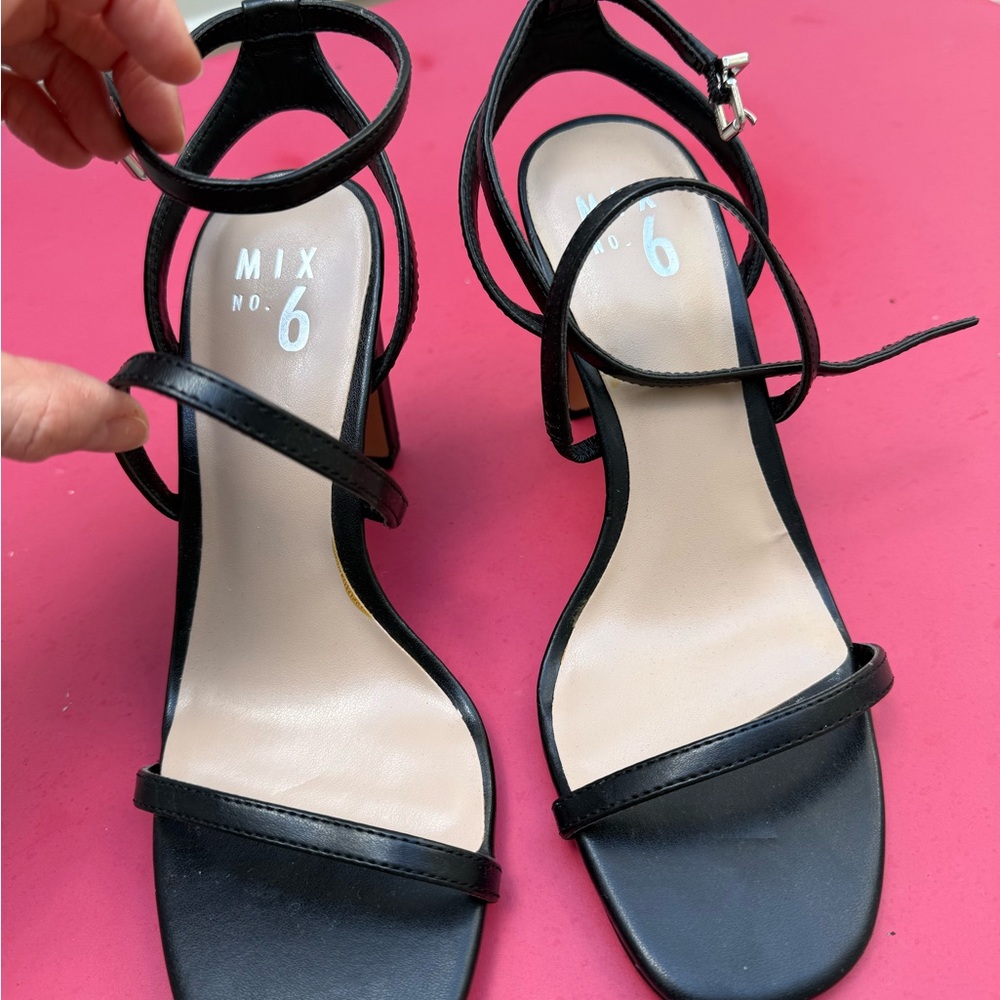 Mix No. 6 Elegant Black Heels